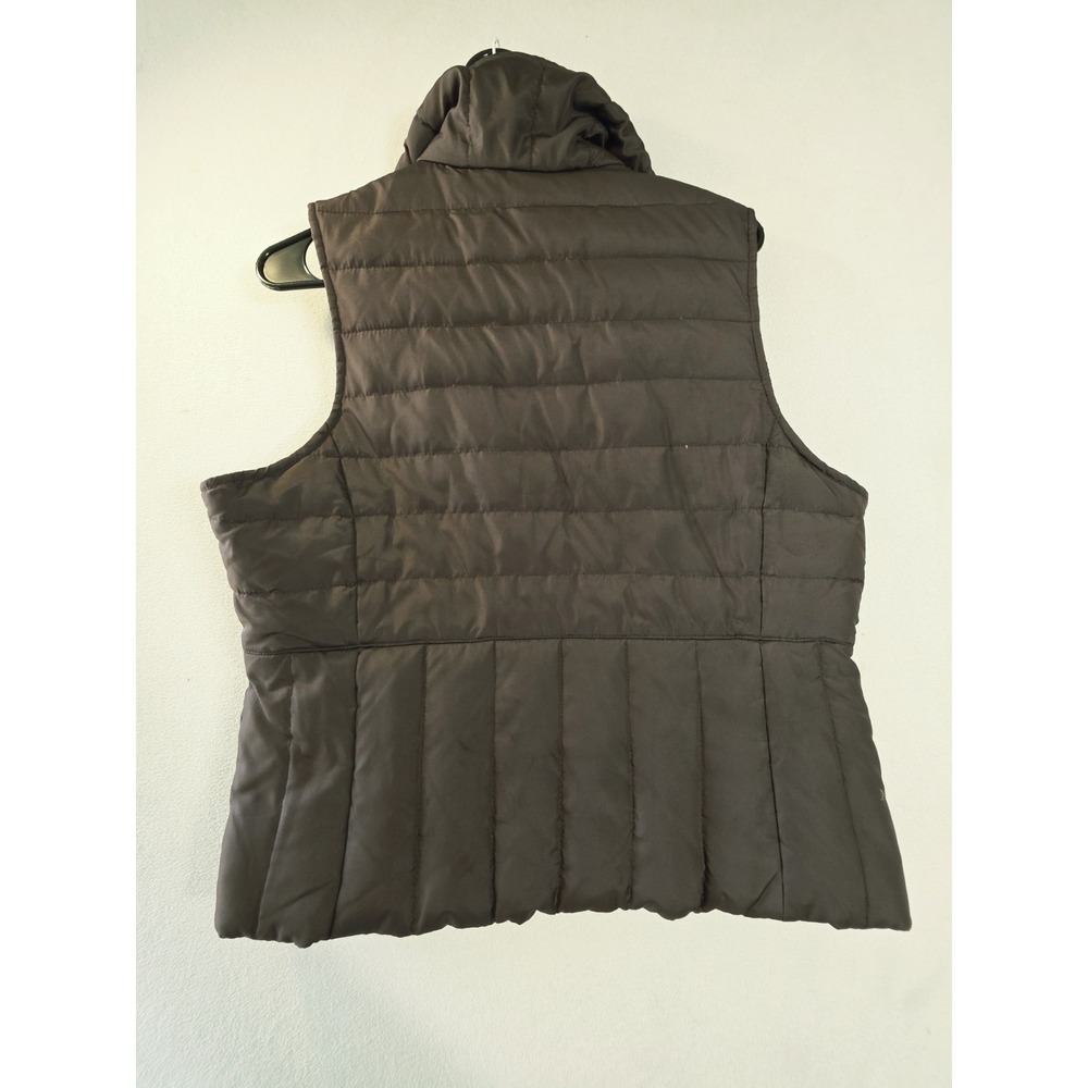 Size Large- Kenneth Cole Reaction, Women's, Down Vest, Brown - Picture 8 of 14